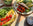 Baked Black Bomber pesto salmon
