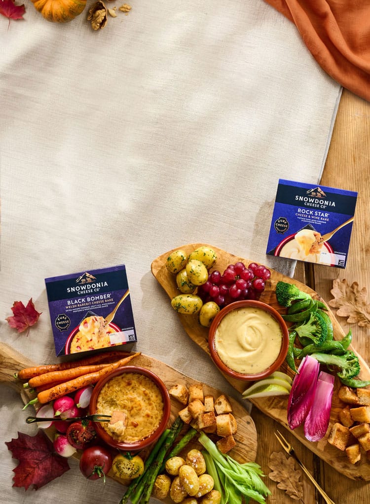 Cosy up with a cheeseboard