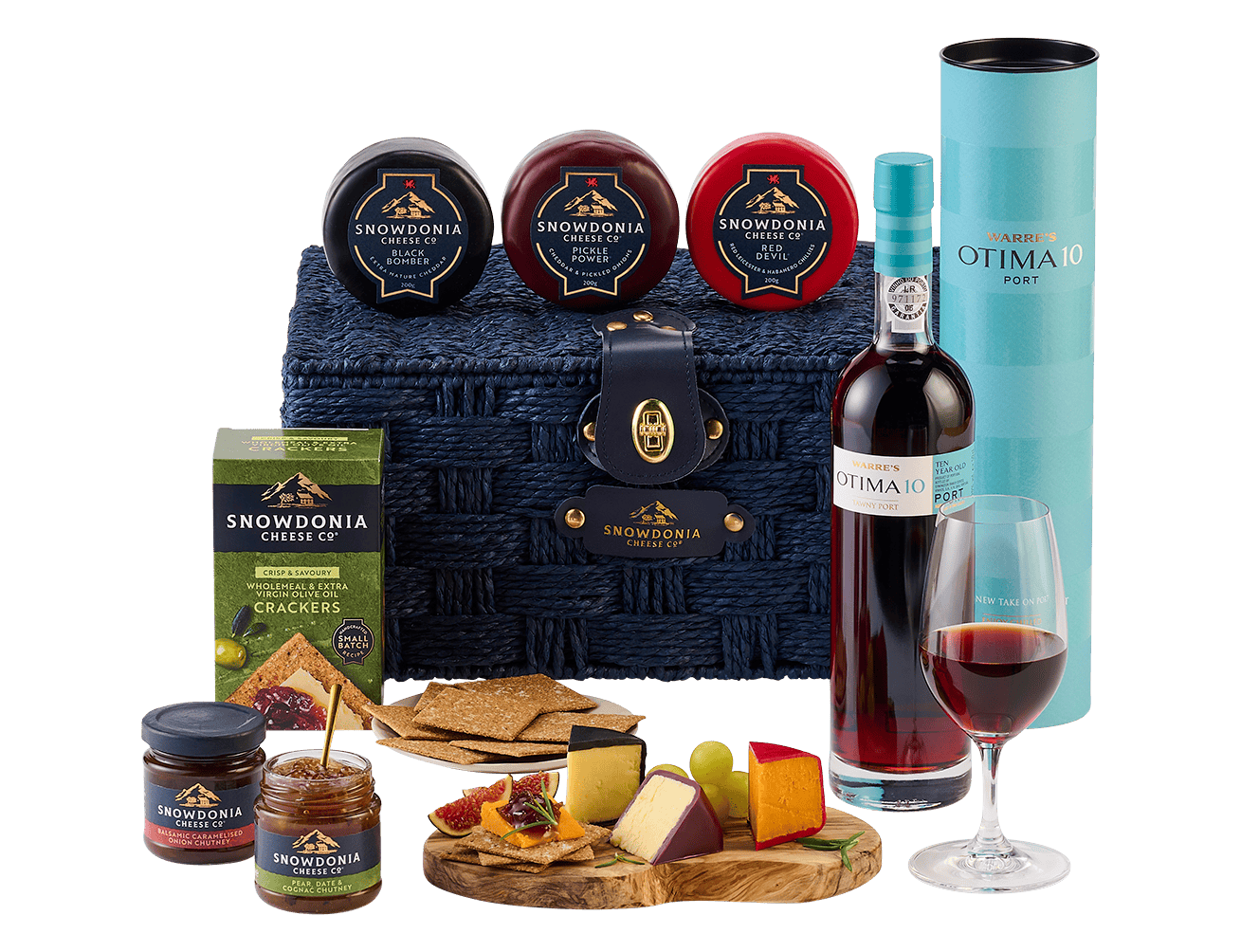 Cheese & Port Lovers Hamper – A Perfect Gift for Connoisseurs