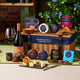 Christmas Cheese Selection & Wine Wicker Hamper