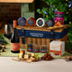 Christmas Cheese & Wine Wicker Hamper