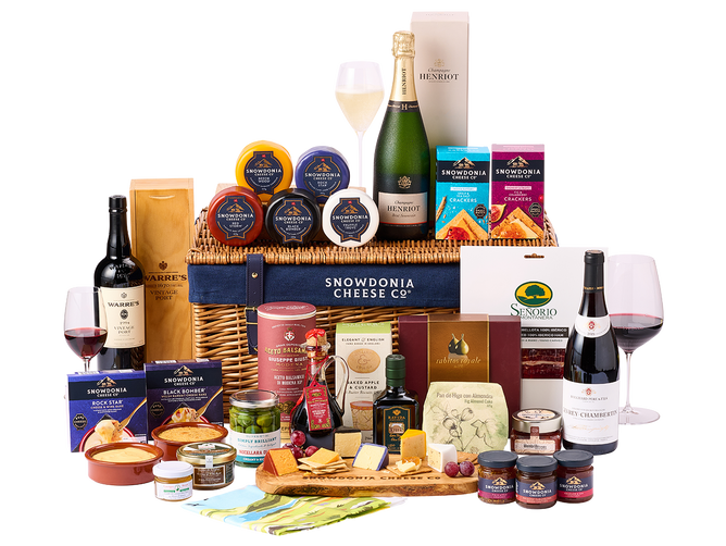 Christmas Connoisseur's Indulgence Wicker Hamper