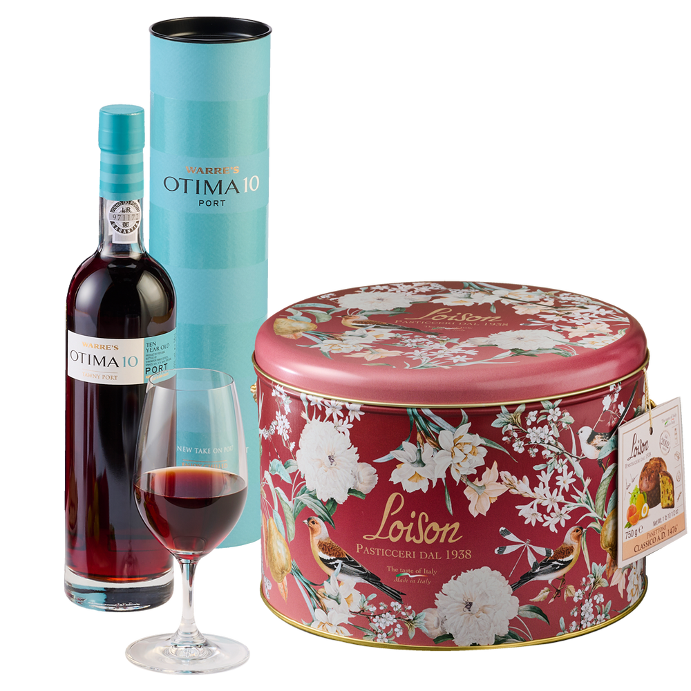 Port and Panettone Christmas Gift Set