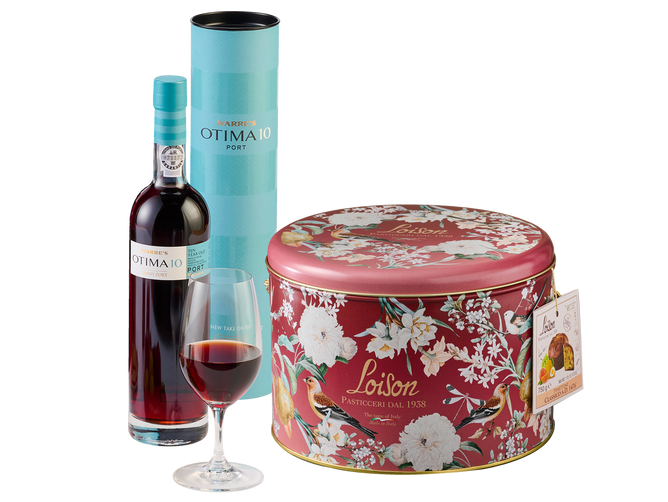 Port and Panettone Christmas Gift Set