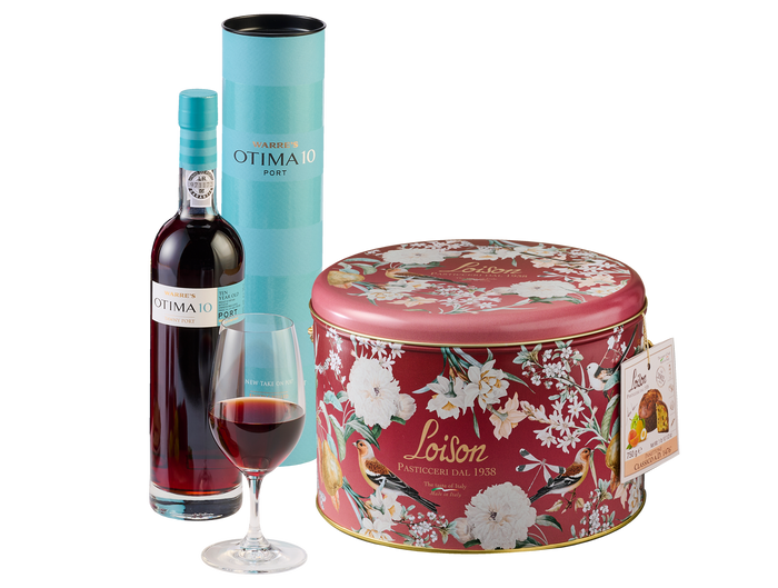 Port and Panettone Christmas Gift Set