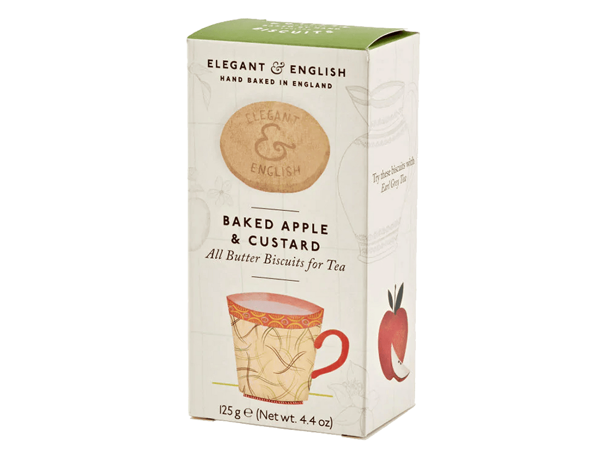 Baked Apple Custard All Butter Biscuits