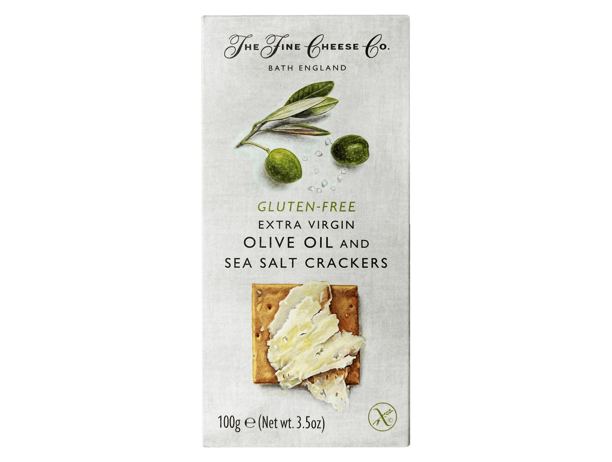 Fine Company Gluten Free Extra Virgin Oil & Sea Salt Crackers