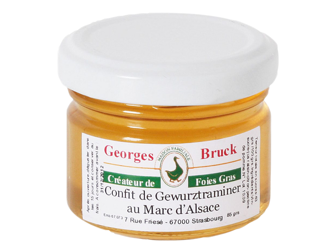 Georges Bruck Confit of Gewurztraminer au Marc d’Alsace