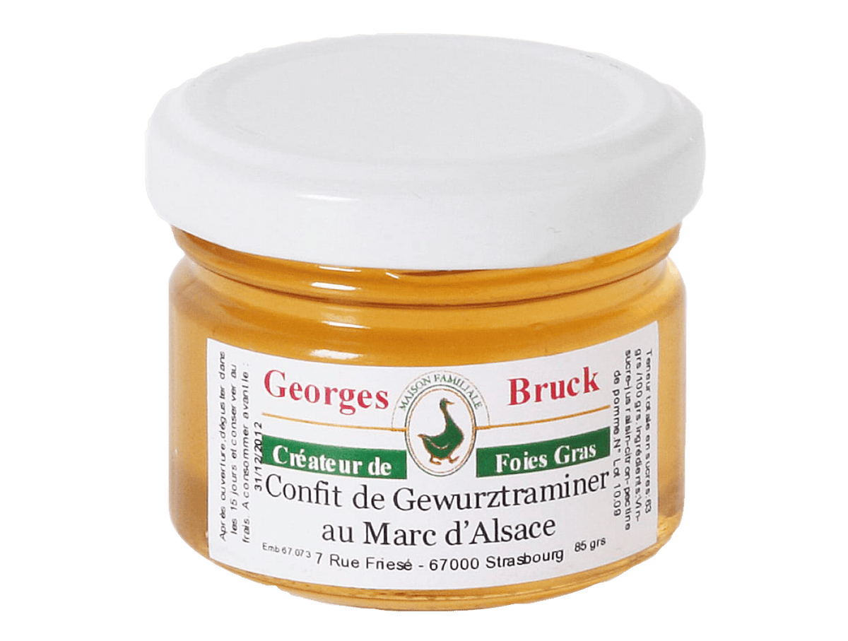 Georges Bruck Confit Gewurztraminer au Marc dAlsace
