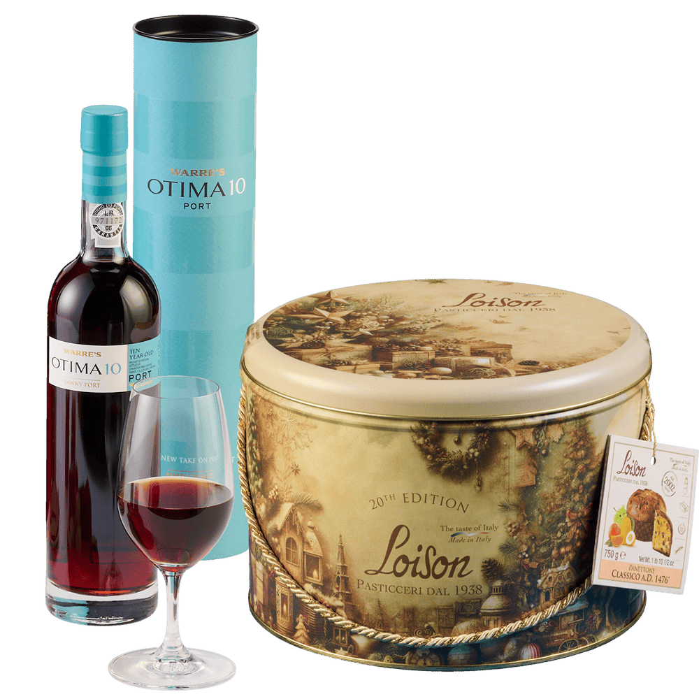 Port and Panettone Christmas Gift Set
