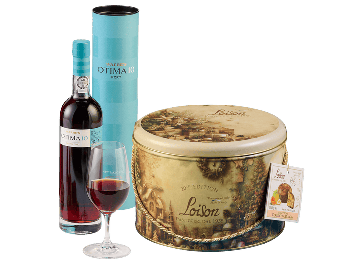 Port and Panettone Christmas Gift Set