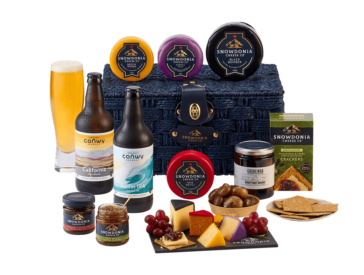 Ploughmans Hamper Luxury & Craft Beer