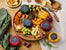 Round Acacia Wood Grazing Board