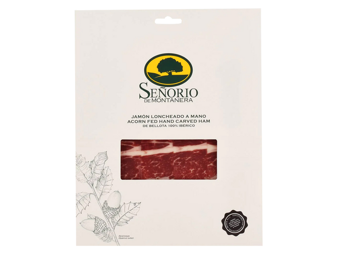 Senorio Bellota 100% Ibérico Hand-Carved Ham, 50g