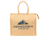 Insulated Jute Picnic Cool Bag