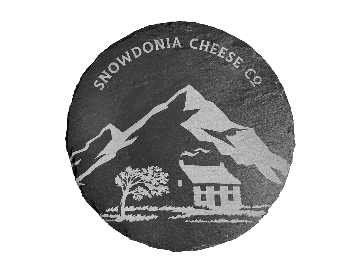 Round Slate Serving Board