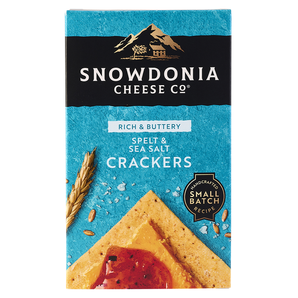 Spelt & Sea Salt Crackers