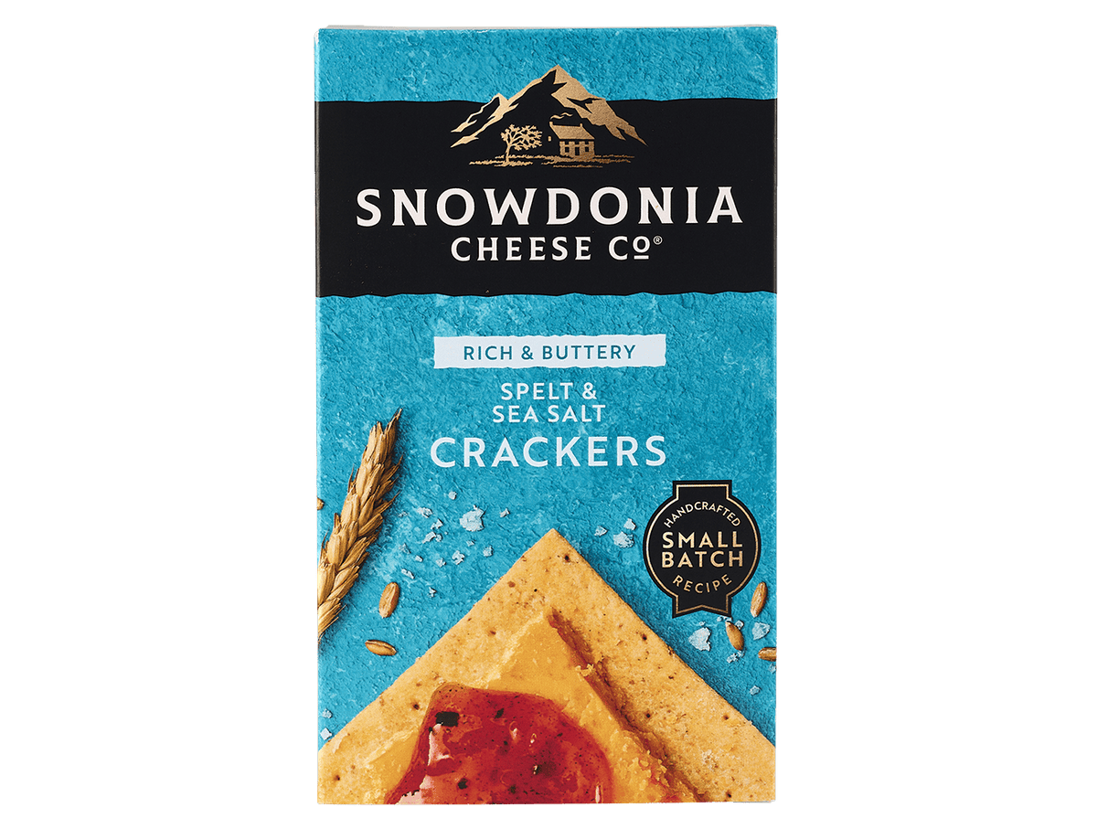 Spelt & Sea Salt Crackers