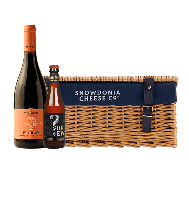 18” Wicker Hamper Drinks