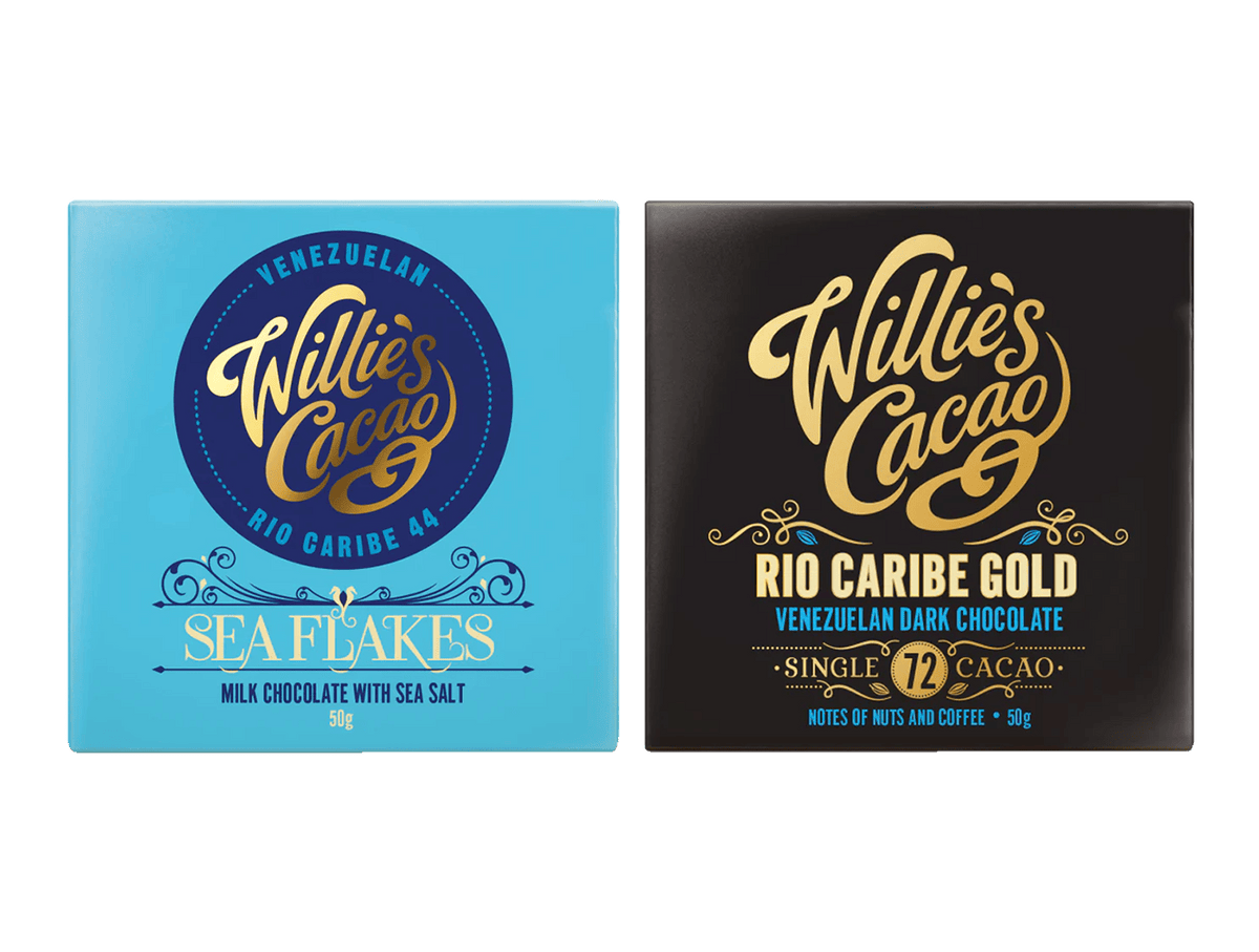 Willies Cacao Chocolate Bar Duo