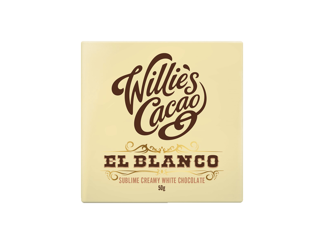 Willies Cacao El Blanco 35% Chocolate Bar