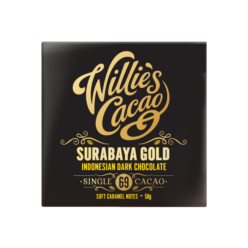 Willie's Cacao Surabaya Gold 69% Dark Chocolate Bar