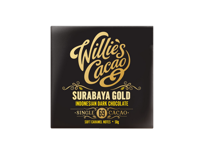 Willie's Cacao Surabaya Gold 69% Dark Chocolate Bar