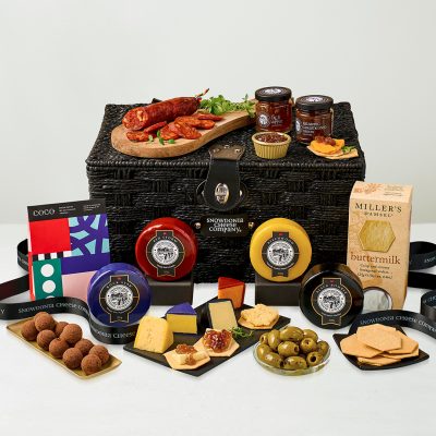 Cheese Lover’s Grazing hamper from Snowdonia Cheese