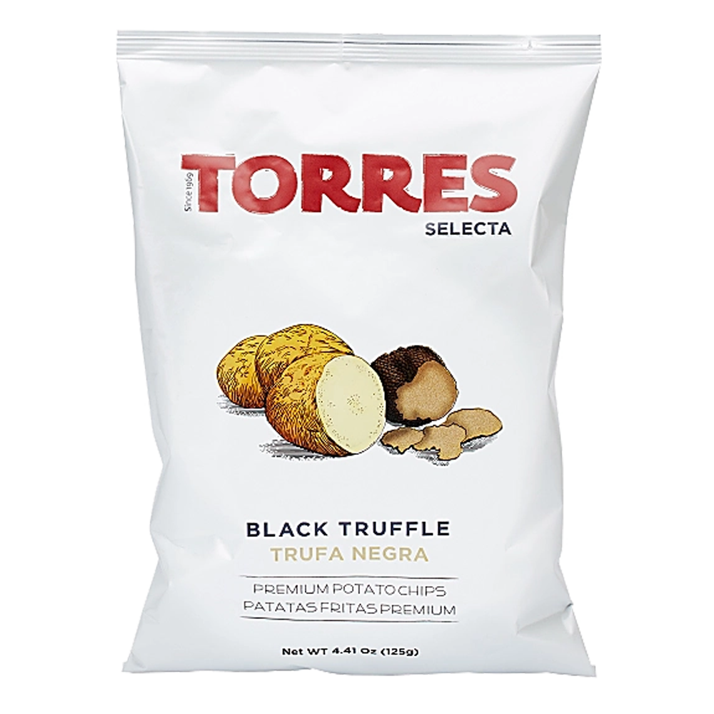 Torres Black Truffle Potato Crisps (125g)