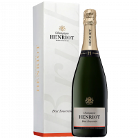 Henriot Brut Souverain NV  Champagne gift box, 75cl