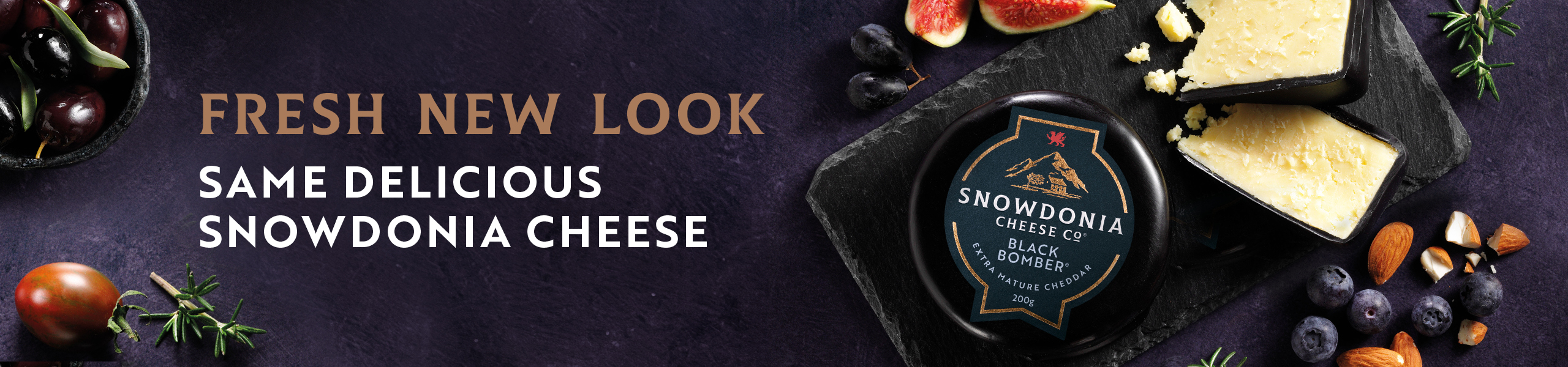 Fresh New Look - Snowdonia Cheese