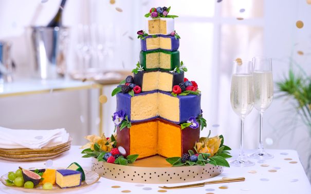 Wedding Cheese Cake Tower
