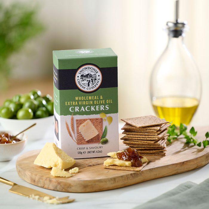 Wholemeal & Extra Virgin Olive Oil Crackers